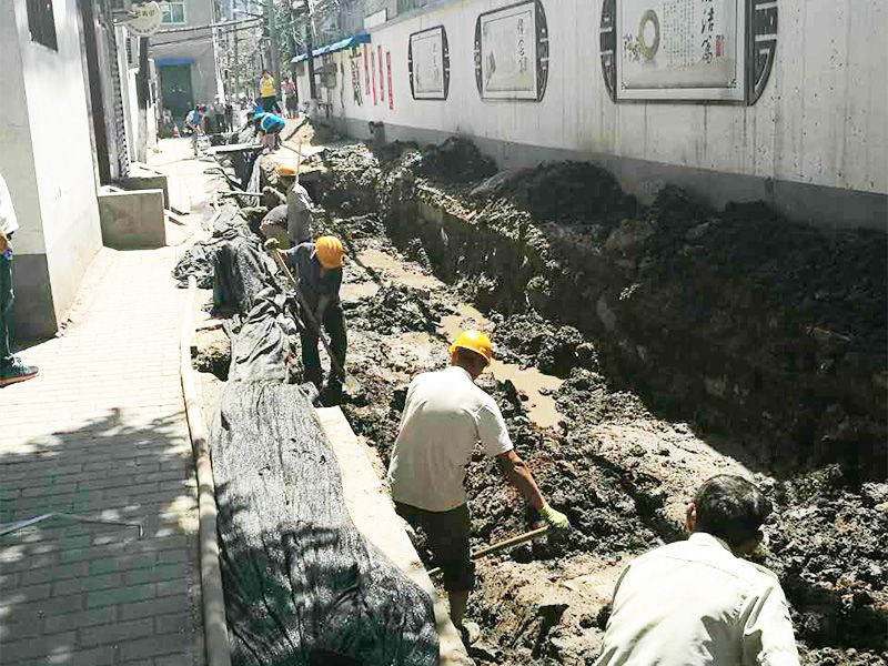 28老城区供热管网施工