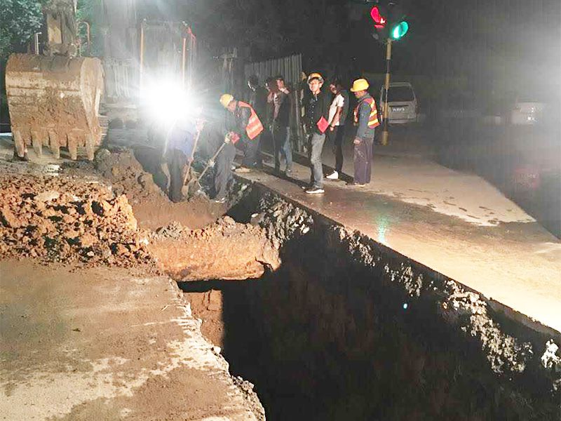 27老城区供热管网施工