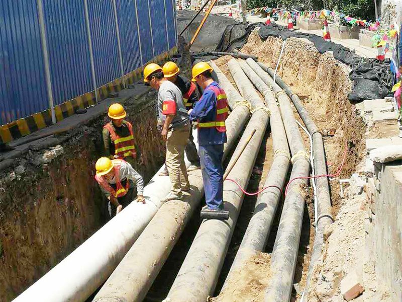 25老城区供热管网施工