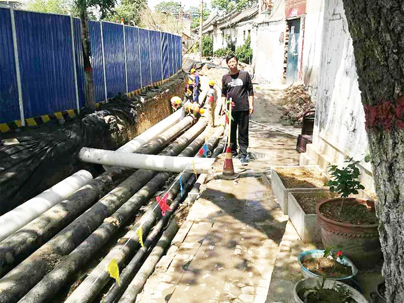 24老城区供热管网施工